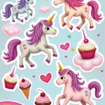 Kids Stickers - Sheet v67